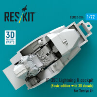 F-35C Lightning II cockpit (Basic edition with 3D decals)...