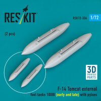 F-14 Tomcat external fuel tanks 1000l (early and late)...