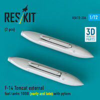 F-14 Tomcat external fuel tanks 1000l (early and late)...