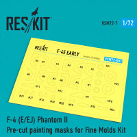 F-4 (E,EJ) Phantom II Pre-cut painting masks for...