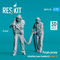 Purple jersey refueling team (modern) (scene 1) (2 pcs)...