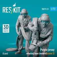 Purple jersey refueling team (modern) (scene 2) (2 pcs)...
