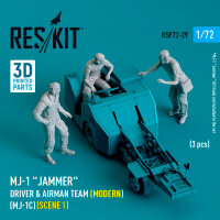 MJ-1 Jammer Driver & airman team (Modern) (MJ-1C)...