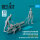 Engineering Personnel with Firestreak missile (on transport trolley) (EE Lightning, Sea Vixen, Gloster Javelin) (1 pcs) (3D Printed)