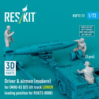 Driver & airmen (modern) (3 pcs) (MHU-83 D/E lift...