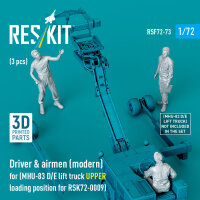Driver & airmen (modern) (3 pcs) (MHU-83 D/E lift...