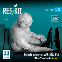 Female driver for A/S-32A-31A Mule Tow Tractor (scene 2)...