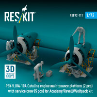 PBY-5 /OA-10A Catalina engine maintenance platform (2...