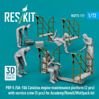 PBY-5 /OA-10A Catalina engine maintenance platform (2...