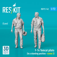 F-14 Tomcat pilots (in a standing position - scene 2) (2...