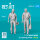 F-14 Tomcat pilots (in a standing position - scene 2) (2 pcs) (3D Printed)