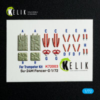 SU-24M interior 3D decals for Trumpeter kit