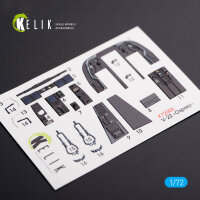V-22 Osprey interior 3D decals for Hasegawa kit