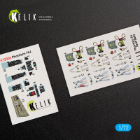 F-4J Phantom II interior 3D decals for FineMolds kit