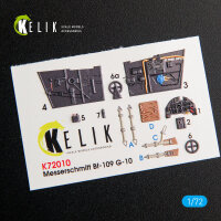 BF109-10G interior 3D decals for Fine Molds kit