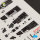 F-16I Sufa interior 3D decals for Kinetic kit