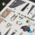 TA-4J Skyhawk interior 3D decals for Fujimi/Hobby 2000 kit