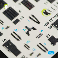 UH-1Y Venom interior 3D decals for Dream Model kit