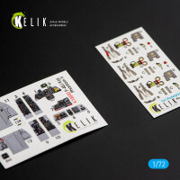 F-4EJ Kai Phantom II interior 3D decals for Hasegawa kit