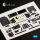F-35B  interior 3D decals for Hasegawa kit