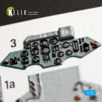 SU-27 interior 3D decals for Trumpeter kit