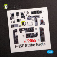 F-15E Strike Eagle - interior 3D decals for Revell kit