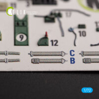 M6A1 Seiran/Nanzan interior 3D decals for Tamiya kit