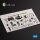 M6A1 Seiran/Nanzan interior 3D decals for Tamiya kit