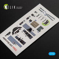 A1H Skyraider interior 3D decals for Hasegawa kit