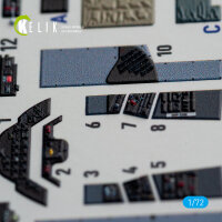 A1H Skyraider interior 3D decals for Hasegawa kit
