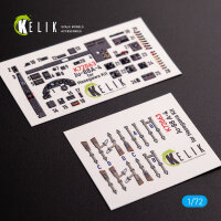Junkers JU 88 A-4 interior 3D decals for Hasegawa kit