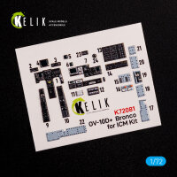 OV-10D+ Bronco interior 3D decals for ICM kit