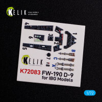 Fw 190 D-9 interior 3D decals for IBG Models kit