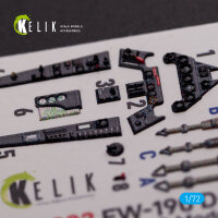 Fw 190 D-9 interior 3D decals for IBG Models kit