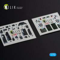 F-16D interior 3D decals for Revell kit