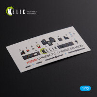 Chinese FC-1 Fierce Dragon interior 3D decals for...