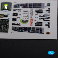 F-16 CG/CJ interior 3D decals for Academy kit