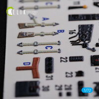 He-111 H6 interior 3D decals for Airfix kit