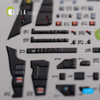 Mirage 2000D interior 3D decals forModelSvit kit