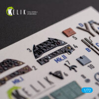 Gloster Gladiator Mk.I/II - interior 3D decals for Airfix...