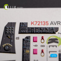 AVRO VULCAN B.2 Front cockpit - interior 3D decals for...