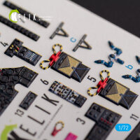 AVRO VULCAN B.2 Front cockpit - interior 3D decals for Airfix kit