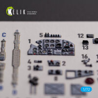 Il-2 Shturmovik - interior 3D decals for Tamiya kit