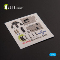 Brewster 239E - interior 3D decals for Hobby...