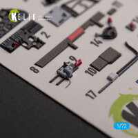 P-40K - interior 3D decals for Special Hobby kit