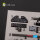 P-40K - interior 3D decals for Special Hobby kit
