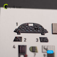 F4U-1A Corsair - interior 3D decals for Tamiya kit