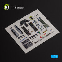 OA-10A Thunderbolt - interior 3D decals for Italeri kit