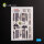 L-29 Delfin - interior 3D decals for AMK kit