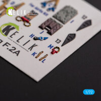 F.2A Lighting - interior 3D decals for Airfix kit